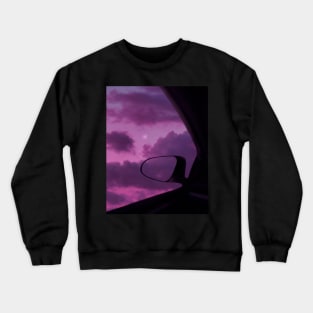Driving above the Clouds Crewneck Sweatshirt